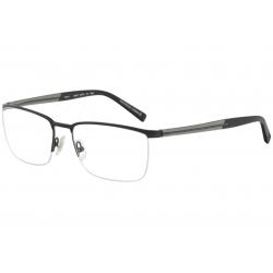 Morel Men's Eyeglasses OGA 10057O 10057/O Half Rim Optical Frame - Dark Grey   GB12 - Lens 58 Bridge 18 Temple 145mm
