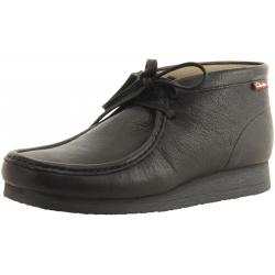 Clarks Men's Stinson Hi Ankle Boots Shoes - Black Leather - 9 D(M) US