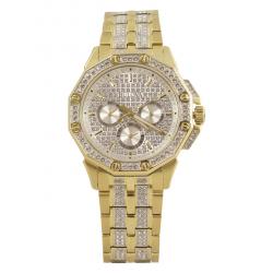 Bulova Men s Crystal 98C126 Gold Swarovski Chronograph Analog Watch