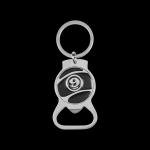 niner-keychain-silver