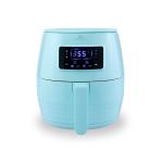 Kitchen Academy Air Fryer 5.8 Qt Electric Hot Air Fryers XL Aqua