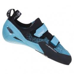 La Sportiva Zenit Climbing Shoe - Women's Pacific Blue / Black 38.5 REGULAR