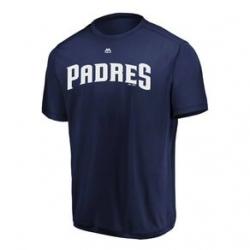 Majestic Baseball Shirt - Men's PADRES M