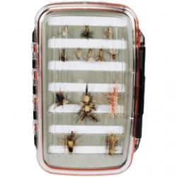 Kingfisher Water-Resistant Midge Double Fly Box 171716