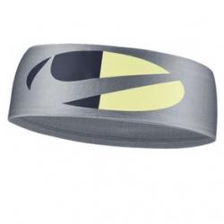 Nike Fury Printed Headband Ashen Slate / Thunder Blue / Lime Ice One Size