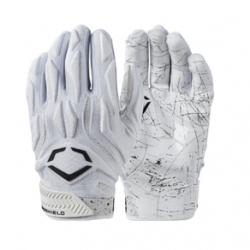 EvoShield Padded Stunt Football Gloves - Men's White L