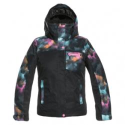 Roxy Cloud Nine Insulated Snow Jacket - Girls' True Black Pensine 12/L