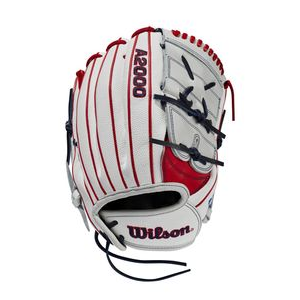 Wilson 2019 A2000 MA14 GM 12.25" Pitcher's Fastpitch Glove - Right Hand Throw White / Red 12.25" Right Hand Throw