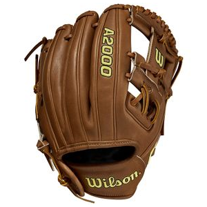 Wilson A2000 DP15 Pedroia Fit Infield Baseball Glove Saddle Tan 11.5" Right Hand Throw
