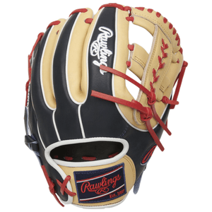 Rawlings Heart Of The Hide Infield Baseball Glove 11.5" - 2021 Scarlet / Navy 11.5" Right Hand Throw