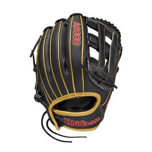 Wilson A2000 SR32 Sierra Romero Fastpitch Softball Glove 12" - 2021 Black / Gold / Red 12" Right Hand Throw