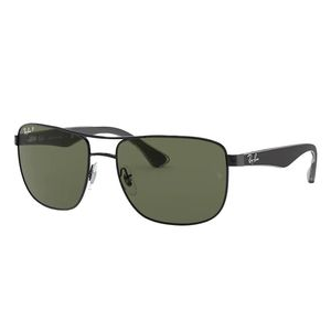 Ray-Ban RB3533 Sunglasses Black Polarized