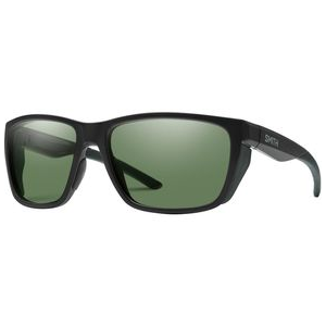 Smith Longfin Polarized ChromaPop Sunglasses Matte Black / Chromapop Polarized Gray Green Polarized