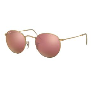 Ray-Ban RB3447 Sunglasses Matte Aritsa / Light Brown Pink Non Polarized