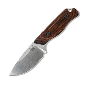 Benchmade Hidden Canyon Hunter Knife WOOD SATIN CPM-S30V FIXED