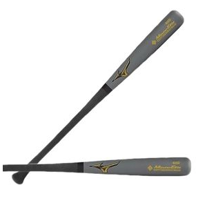 Mizuno MZMC 271 Maple/Carbon Elite Wood BBCOR Baseball Bat Grey / Black 33" 33"