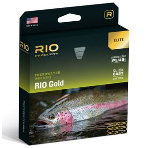 RIO Elite Gold Fly Fishing Line Moss / Gold / Gray WF8F