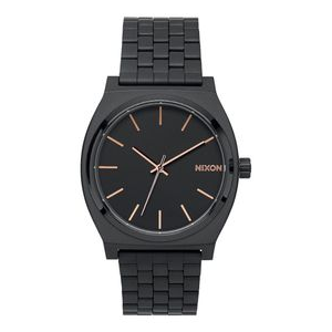 Nixon Time Teller Watch All Black / Rose Gold One Size