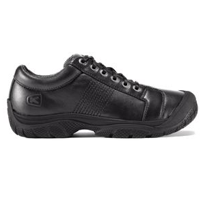 KEEN PTC Oxford Work Shoe - Men's Black 7.5 D