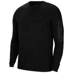 Nike Sportswear Tech Fleece Crew Sweatshirt - Men's Black / Black S