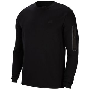 Nike Sportswear Tech Fleece Crew Sweatshirt - Men's Black / Black M