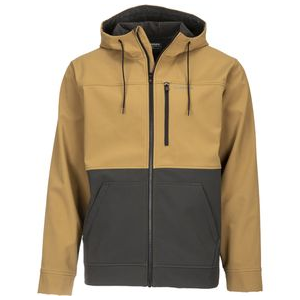 Simms Rogue Fleece Hooded Jacket - Men's Dark Brown L