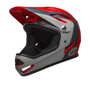 Bell Sanction BMX/Downhill Helmet Matte Crimson / Slate / Gray M