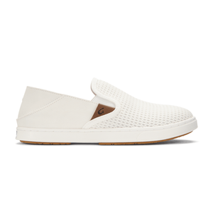 OluKai Pehuea Slip-On Sneaker - Women's Bright White / Bright White 7.5 Regular
