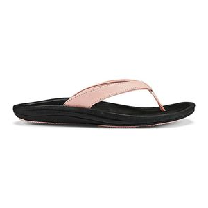 OluKai Kulapa Kai Flip Flop - Women's Petal Pink / Black 10 REGULAR