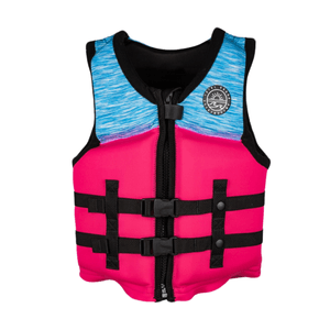 Radar TRA CGA Life Vest 2022 - Girls' Vibrant Mesh / Black / Pink YOUTH