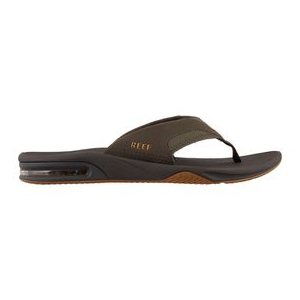 REEF Fanning Flip Flop - Men's Brown / Gum 6 Regular