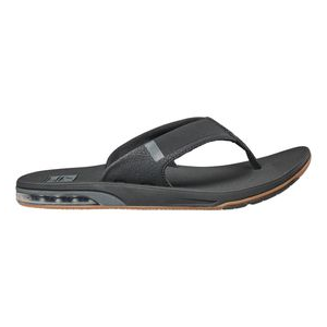 REEF Fanning Flip Flops Black 7 Regular