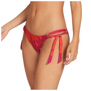 Volcom Palm Fun Day Tie Side Bikini Bottom - Women's Fuschia Pink L