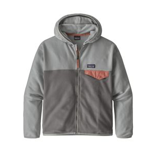 Patagonia Micro D Snap-T Fleece Jacket - Girls' Noble Grey L