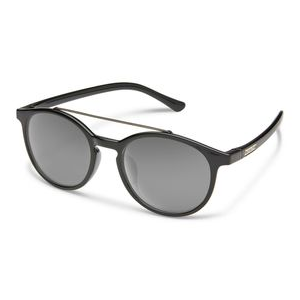 Suncloud Designer Belmont Sunglasses Black / Gray Polarized