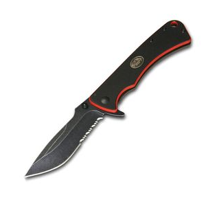 Outdoor Edge Divide Knife Black SS 8Cr13MoV 3.5"