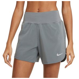 Nike Eclipse Running Short - Women's Smoke Grey / Reflective Silver S