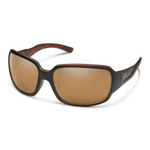 Suncloud Laurel Sunglasses Black Blackpaint / Sienna Mirror Polarized