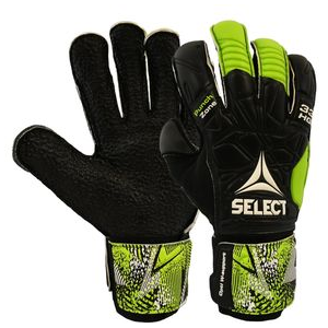 Select 33 Protec Hard Ground Goalkeeper Glove Black / Lime Green 9