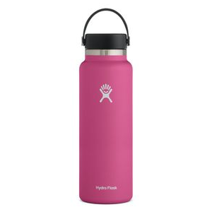 Hydro Flask Wide Mouth 40 oz Insulated Water Bottle Carnation 40 oz