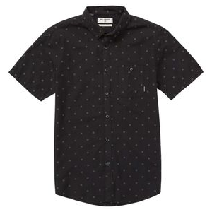 Billabong All Day Jacquard Short Sleeve Shirt - Men's Black S