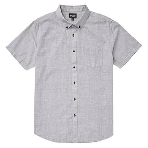 Billabong All Day Short Sleeve Shirt Light Grey S