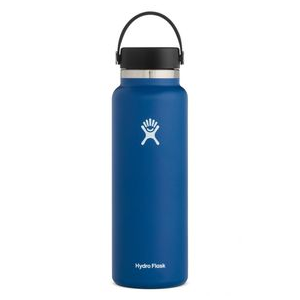 Hydro Flask Wide Mouth 40 oz Insulated Water Bottle Cobalt 40 oz