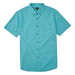 Billabong All Day Short Sleeve Shirt - Men's Dark Mint XL