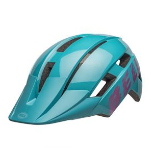 Bell Sidetrack Helmet - Youth Blue/Pink YOUTH