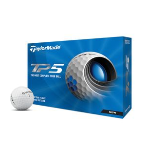 TaylorMade TP5 Golf Ball - 12 Pack White One Size