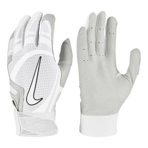 Nike Alpha Huarache Pro Batting Glove XL White