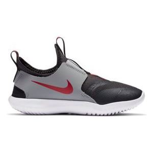 Nike Flex Runner Shoe - Youth Dark Smoke Grey / University Red 12C REGULAR