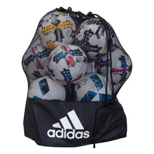 adidas Stadium Ball Bag Black / White One Size