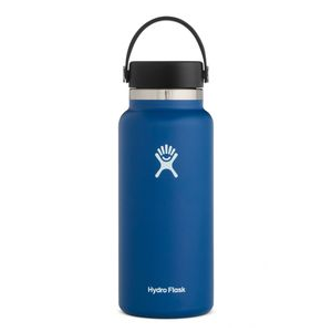 Hydro Flask Wide Mouth 32 oz Insulated Water Bottle Cobalt 32 oz